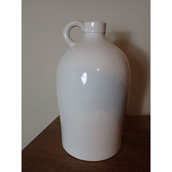 all Pottery Jug Cobalt Blue Accent Pottery Vase Ceramic Home Decor Cottage - Picture 3 of 8